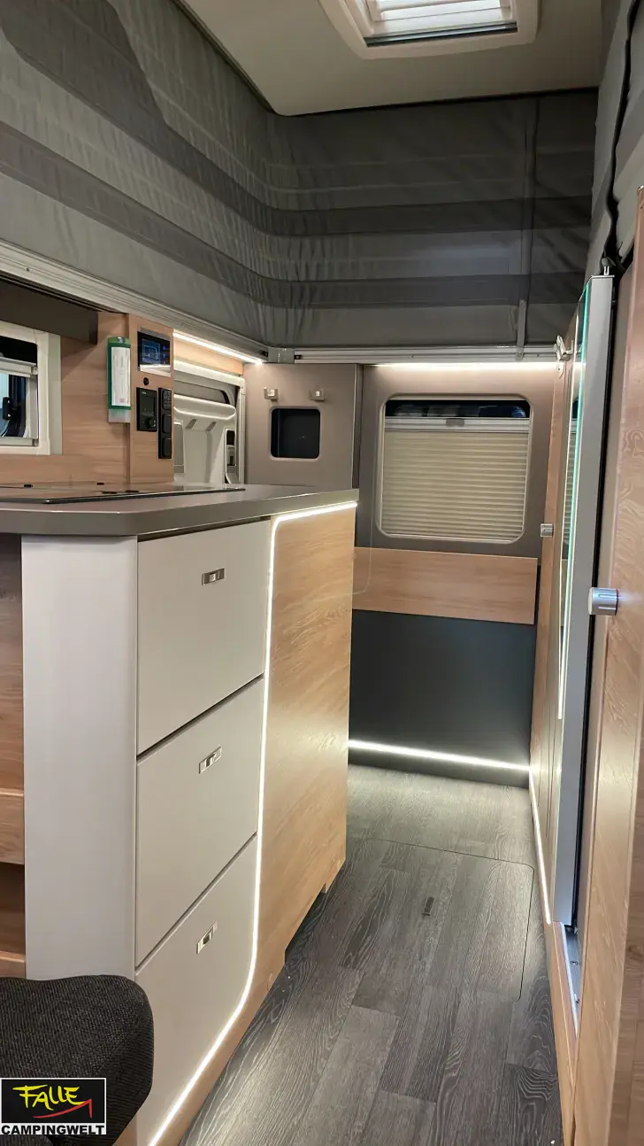 Sicht vorne-hinten Knaus Tourer CUV 500 LT CUVISION