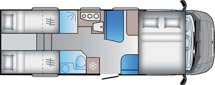 Grundriss Tag Sun Living A 75 SL Lite - Verfügbar ab 07/2026