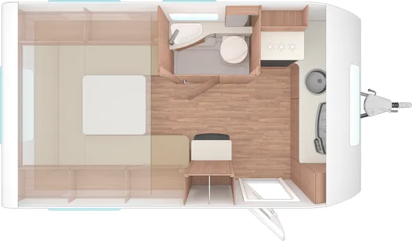 Tagesgrundriss Weinsberg CaraOne 390 PUH EDITION [HOT]