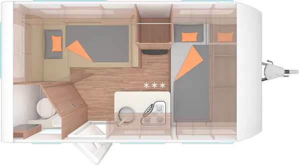 Nachtgrundriss Weinsberg CaraOne 390 QD EDITION [HOT]