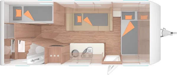 Nachtgrundriss Weinsberg CaraOne 550 QDK EDITION [HOT]