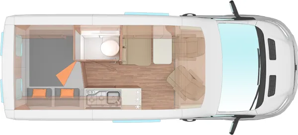 Tagesgrundriss Weinsberg CaraTour 550 MQ