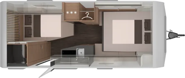 Nachtgrundriss Knaus Yaseo 500 DK