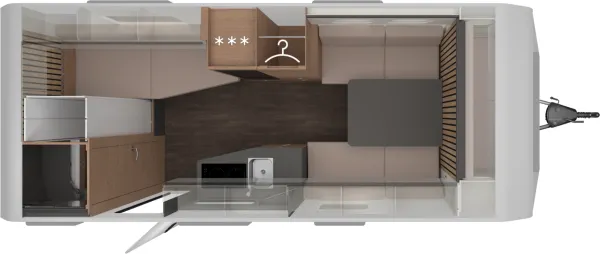 Tagesgrundriss Knaus Yaseo 500 DK