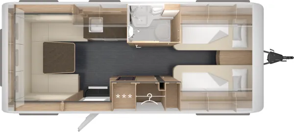 Tagesgrundriss Tabbert Pantiga 550 E 2,3