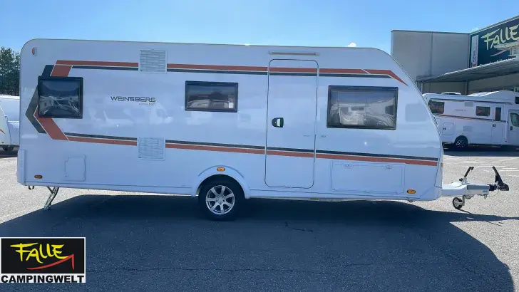 Seitlich Weinsberg CaraOne 550 QDK EDITION [HOT]