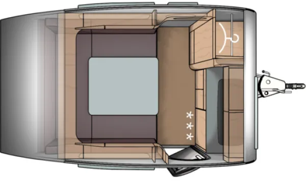 Tagesgrundriss T@B OFFROAD 320