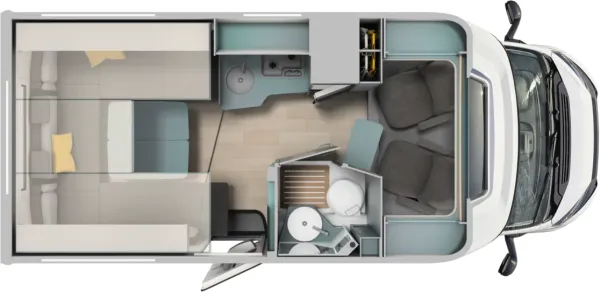 Tagesgrundriss Laika Kosmo L 105