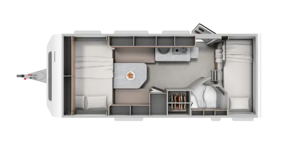 Tagesgrundriss Hymer Eriba Novaline 515