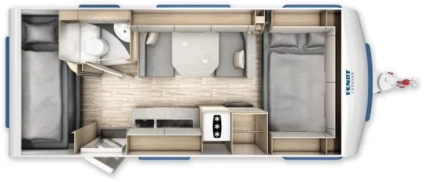 Tagesgrundriss Fendt Bianco Selection 515 SKM