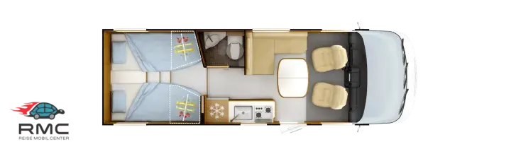 Grundriss Tag Rapido C 55i