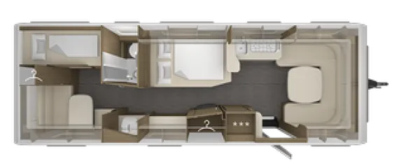 Tagesgrundriss Tabbert Cazadora 700 KD 2,5