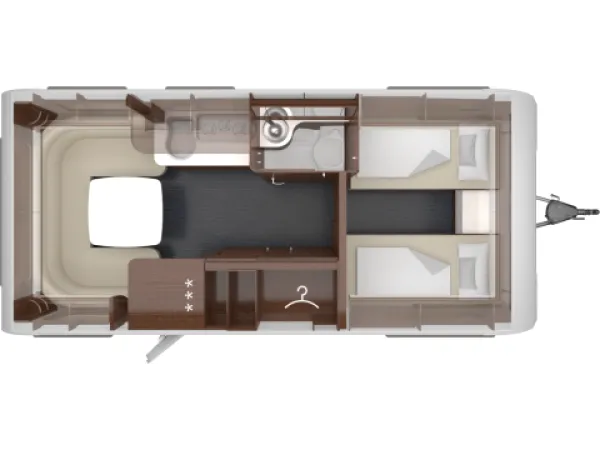 Tagesgrundriss Tabbert Puccini 550 E 2,5