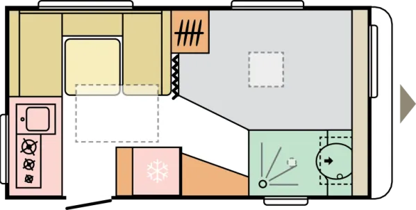 Tagesgrundriss Adria Altea 402 PH