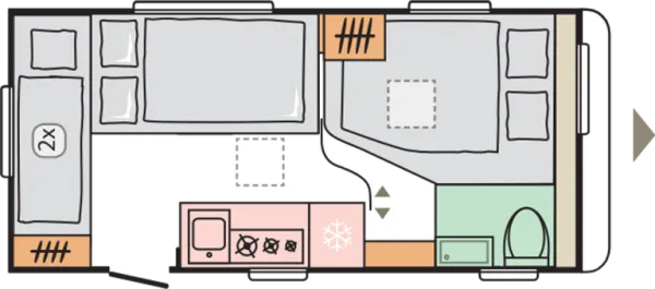 Nachtgrundriss Adria Aviva 472 PK
