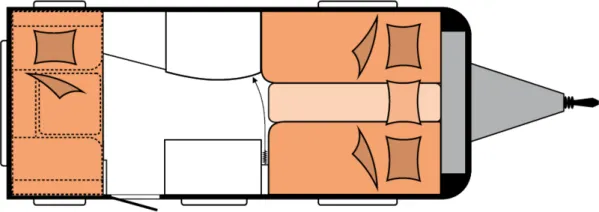 Nachtgrundriss Hobby OnTour 460 DL