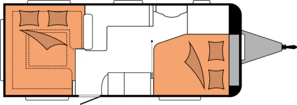 Nachtgrundriss Hobby Excellent 560 CFe