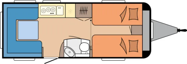 Tagesgrundriss Hobby Excellent Edition 540 UL