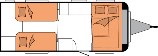 Nachtgrundriss Hobby Prestige 560 WLU