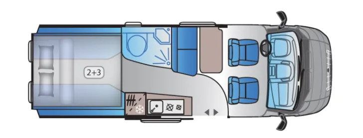 Grundriss Tag Sun Living V 65 GX - Verkauft