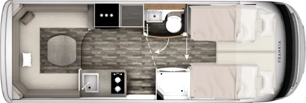 Tagesgrundriss Frankia TOGETHER I 680 PLUS