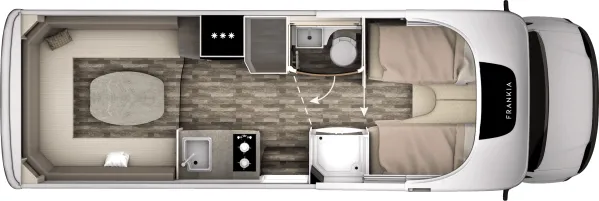 Tagesgrundriss Frankia TOGETHER A 740 PLUS