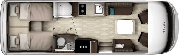 Tagesgrundriss Frankia Titan I 790 GDW