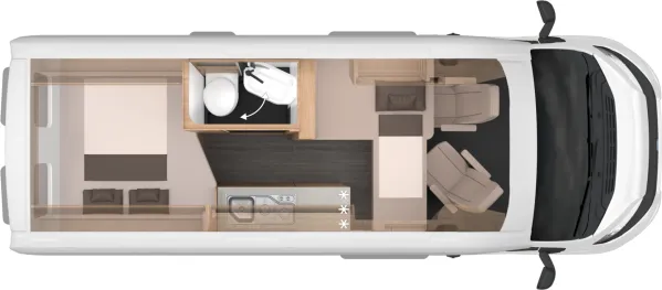 Nachtgrundriss Knaus BoxTime 600 MQ