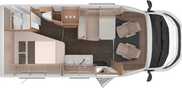 Nachtgrundriss Knaus L!VE TI 590 MF Nachtgrundriss Knaus L!VE TI 590 MF