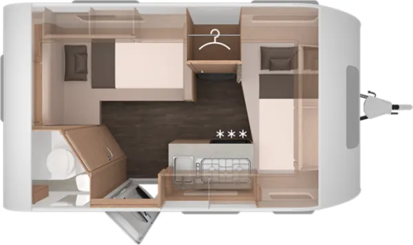 Nachtgrundriss Knaus Sport 400 QD