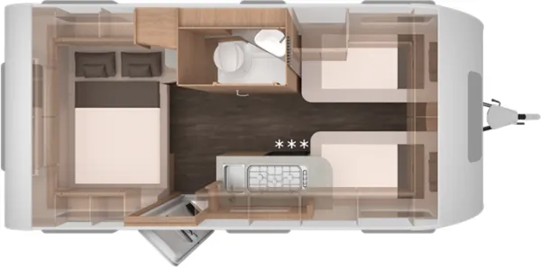 Nachtgrundriss Knaus Sport 460 EU