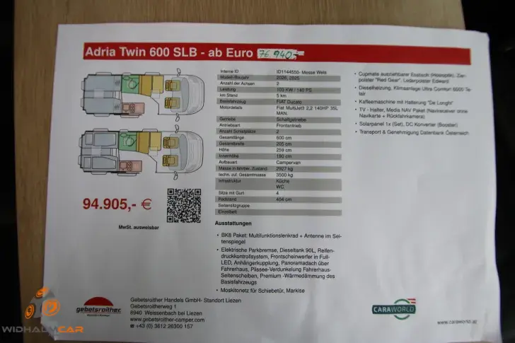 Fahrzeugbild Adria Twin Twin 600 SLB -SONDERAKTION #22