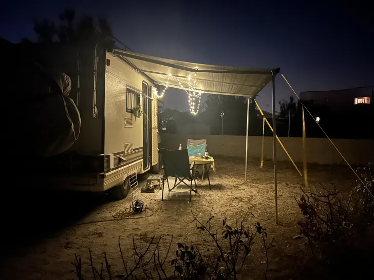 Grundriss Nacht Bürstner Alkoven