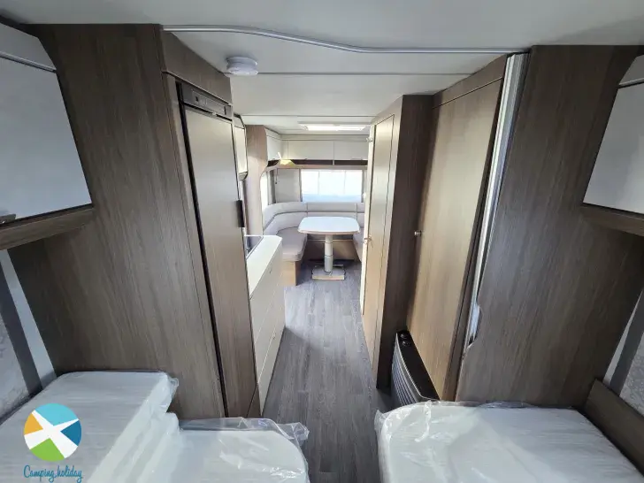 Sicht vorne-hinten Tabbert Cazadora 550 E 2,3