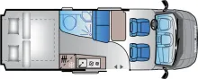 Grundriss Tag Sun Living V 65 GX -20ED - ab Euro 79.070,--