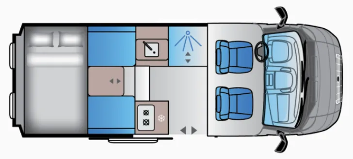 Grundriss Tag Sun Living V 60 DL - Verfügbar ab 07/2026