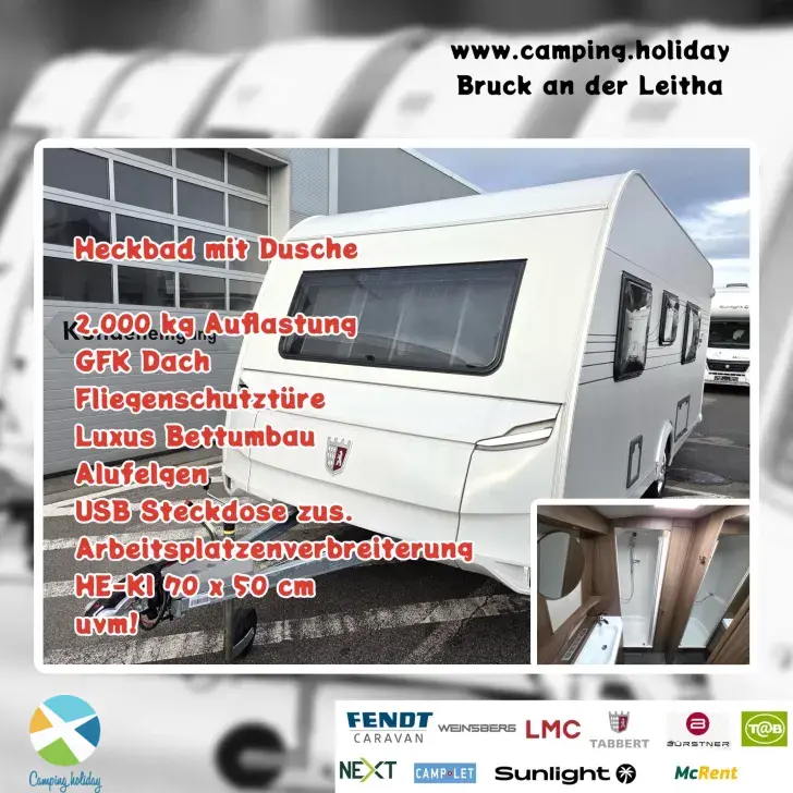 Frontal Vorne Tabbert Cazadora 560 HTD 2,5