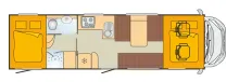 Grundriss Tag Bürstner Argos 747-2 G