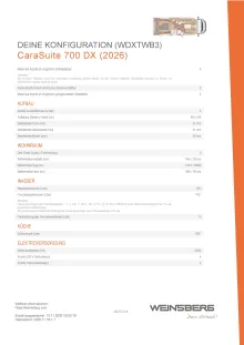 Fahrzeugbild Weinsberg CaraSuite 700 DX Im Zulauf #4