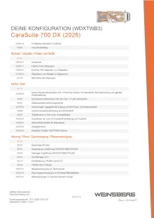 Fahrzeugbild Weinsberg CaraSuite 700 DX Im Zulauf #7