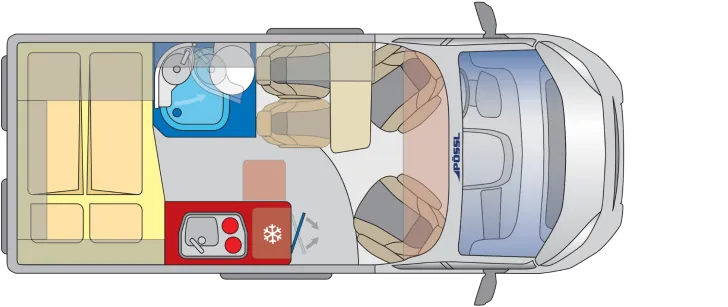 Grundriss Tag Pössl Summit SHINE 540 ----> jetzt € 11.970,- sparen!