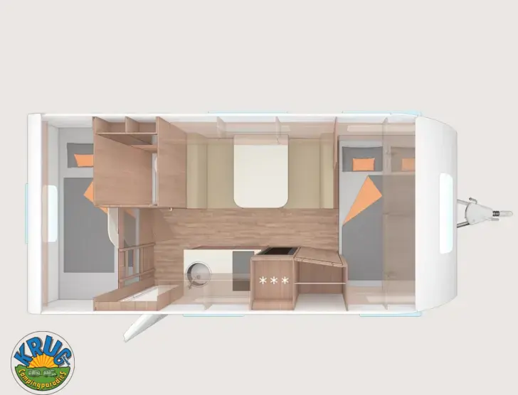 Grundriss Tag Weinsberg CaraCito 470 QDK