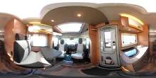 360° Innenansicht Weinsberg CaraCompact 600 MEG EDITION [PEPPER] Verfügbar ab Oktober 2026
