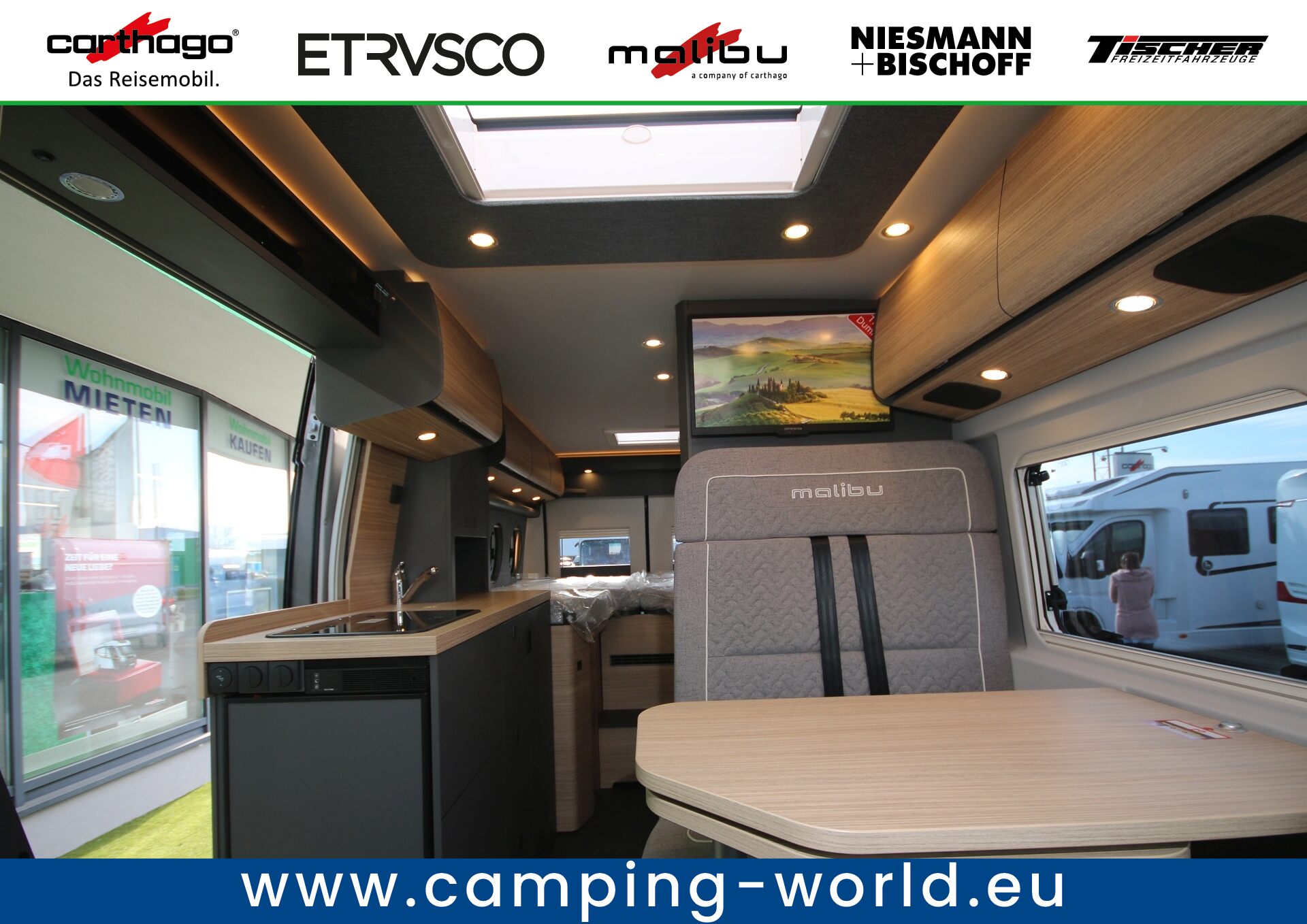 Malibu Van First Class – Two Rooms 640 LE RB charming GT skyview - Bild 24