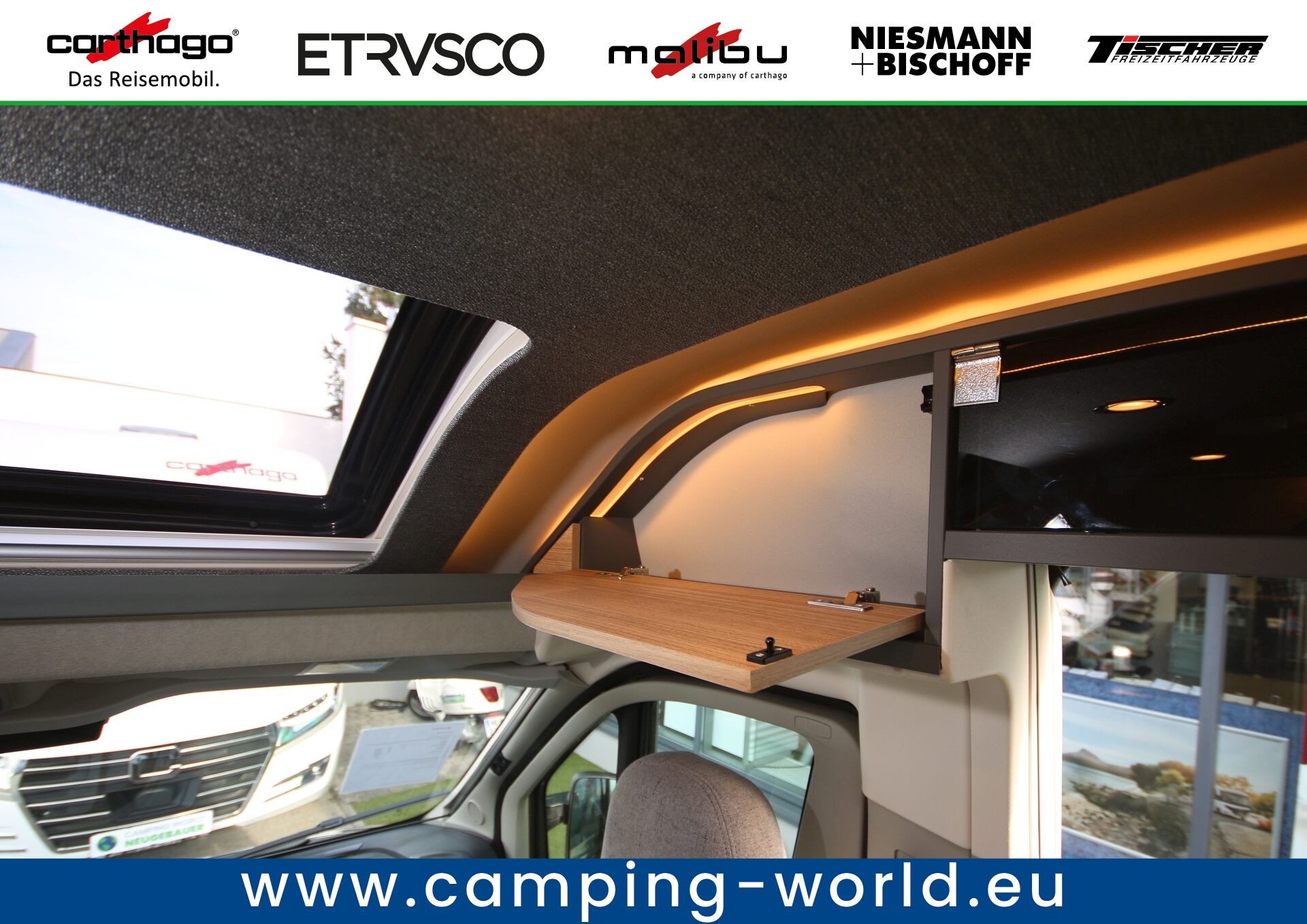 Malibu Van First Class – Two Rooms 640 LE RB charming GT skyview - Bild 29