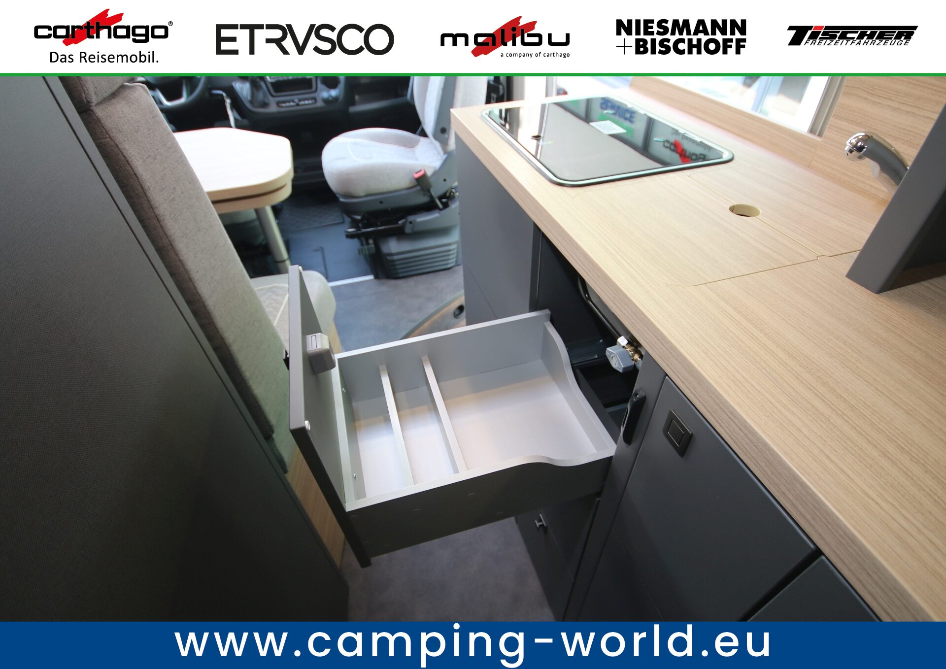 Malibu Van First Class – Two Rooms 640 LE RB charming GT skyview - Bild 45