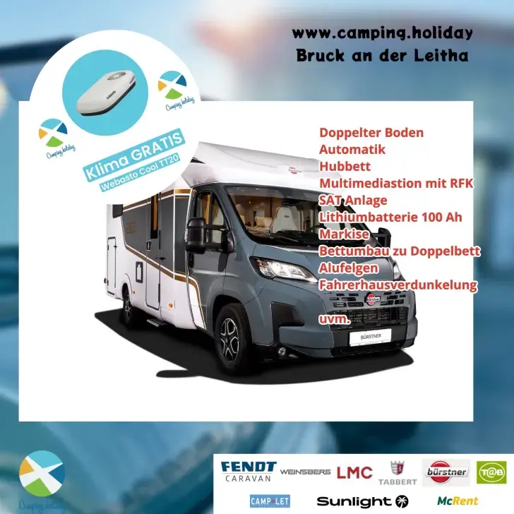 Frontal Hinten Bürstner B66 690 TD