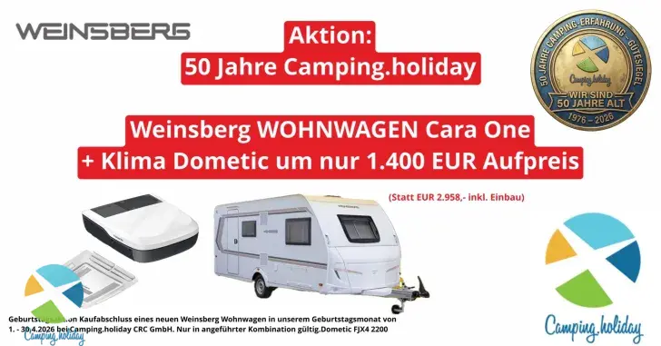 Schräg Hinten Weinsberg CaraOne 450 FU