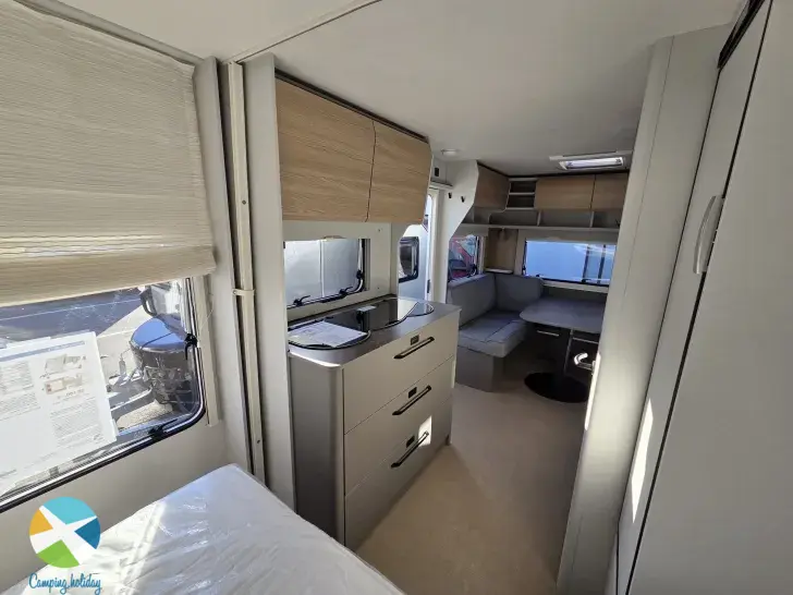 Sicht vorne-hinten Bürstner B66 485 TS