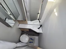 Sicht vorne-hinten Bürstner B66 485 TS